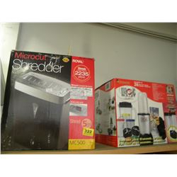 PAPER SHREDDER/MAGIC BULLET