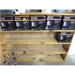 6 RUSSEL HOBBS STAINLESS KETTLES
