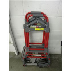 2 MILWUAKEE 2 WHEEL FOLDING DOLLY CARTS