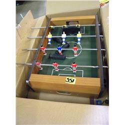 MINI FOOSEBALL GAME