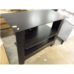 BLACK 3 TIER ENTERTAINMENT/TV STAND