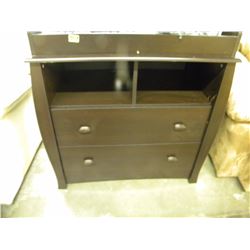 DARK BROWN BABY CHANGE TABLE