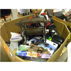 BOX OF MISC