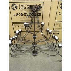 VERY LARGE 16 LIGHT CHANDELLIER