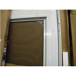 (NEW) WHITE EMCO 34X80 (UNIVERSAL) STORM DOOR WITH SCREEN