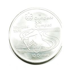 #17-SILVER CANADIAN OLYMPIC COIN