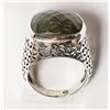 Image 2 : #19-STERLING SILVER LABRADORITE MEN'S RING