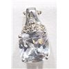 Image 1 : #20-STERLING SILVER DIAMOND WHITE TOPAZ
