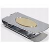 Image 1 : #22-STERLING SILVER TWO TONE MONEY CLIP WITH