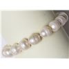 Image 2 : #23-FRESHWATER PEARL FLEXIBLE SIZE BRACELET