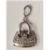 Image 1 : #45-STERLING SILVER DIAMOND PURSE SHAPED