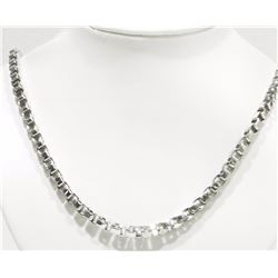 #46-STAINLESS STEEL MEN'S VENETIAN CHAIN &