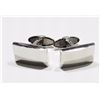 Image 1 : #49-STAINLESS STEEL MEN'S CUFF LINKS