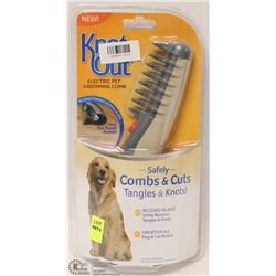 NEW KNOT OUT DETANGLING PET BRUSH