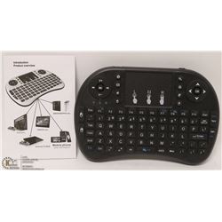 NEW WIRELESS KEYBOARD WITH MOUSE FUNCTIONS