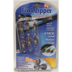 NEW 6PC FIX A ZIPPER KIT