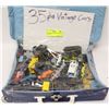 Image 1 : MATCHBOX CASE WITH 35 VINTAGE DIE CASTS