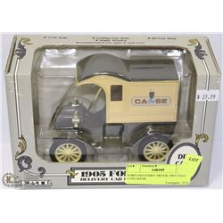 FORD DELIVERY TRUCK 1905 CASE COIN BANK