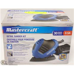 MASTERCRAFT DETAIL SANDER WITH EXTRA PADS