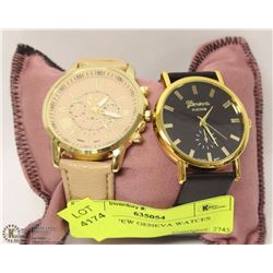 LOT OF 2 NEW GENEVA WATCHES