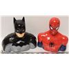 Image 1 : NEW SUPER HERO PIGGY BANKS: BATMAN AND SPIDERMAN