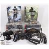 Image 1 : LOT OF 16 PS3 GAMES, CONTROLLER AND EXTRA CABLES