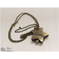 LUCKY STAR POCKET WATCH
