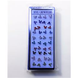 #8 - LOT OF 20 HYPOALLERGENIC STUD EARRINGS