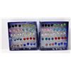 Image 1 : # 7 - LOT OF 40 HYPOALLERGENIC  STUD EARRINGS