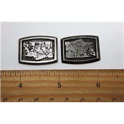 #11 - LOT OF 2 STERLING SILVER WASHINGTON