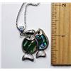 Image 1 : #20 - DOUBLE ABALONE FISH PENDANT