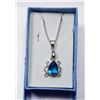 Image 1 : #22 - LONDON BLUE TOPAZ PENDANT