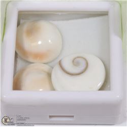 269) NATURAL SHIVA'S EYE TOTAL 31CT 3 PCS