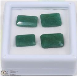 18-NATURAL GREEN EMERALD 18CT