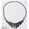 Image 1 : HEMATITE FAN STYLE CHOKER