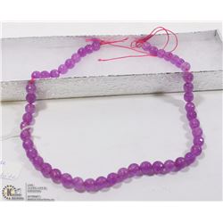#62-ROSE ALEXANDRITE LOOSE BEAD NECKLACE