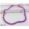 Image 1 : #62-ROSE ALEXANDRITE LOOSE BEAD NECKLACE
