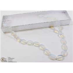 #60-SRI-LANKA MOON STONE LOOSE BEAD NECKLACE