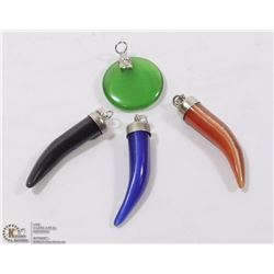 #57- NATURAL CAT EYE GEMSTONE PENDANT