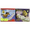 Image 1 : TWO SEALED REEL COINZ SETS: SPIRIT AND SHREK