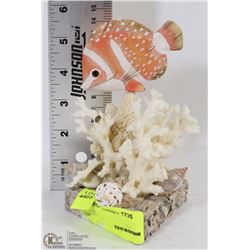 FISH AND CORAL ORNAMENT