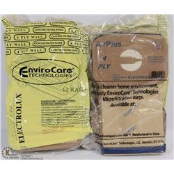 LOT OF 24 ELECTROLUX VACUUM BAGS STYLE C