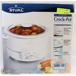 RIVAL 5 QUART CROCK POT SLOW COOKER