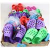 Image 1 : FLAT OF KIDS SUMMER RUBBER SHOES IN ASST SIZES