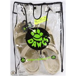 PAIR OF NEW DAWGS SANDALS - BROWN,