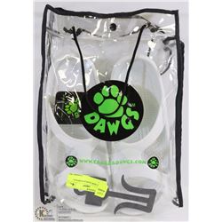 PAIR OF NEW DAWGS SANDALS - WHITE,