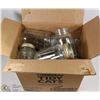 Image 1 : BOX OF VINTAGE CANNING JARS