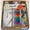 Image 1 : LARGE FLAT OF  SCRAPBOOKING SUPPLIES