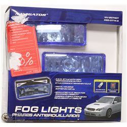 NEW HIGH PERFORMANCE FOG LIGHTS WITH HALOGEN