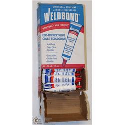 CASE OF WELD-BOND NON TOXIC UNIVERSAL ADHESIVE
